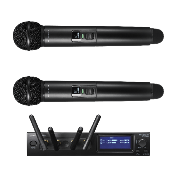 ATW-1422 SYSTEM 20 PRO 2CH DUAL HANDHELD 2.4 GHZ WIRELESS SYSTEM, STD MODE & HD MODE, AES128 ENCRYPTION